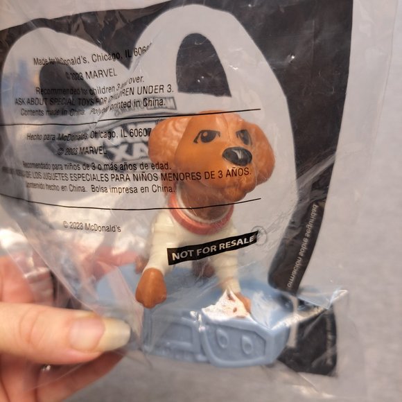 MCDONALDS HAPPY MEAL TOYS GUARDIANS OF THE GALAXY VOL 3 MANTIS #4 & COSMO #5 NEW - Picture 1 of 12
